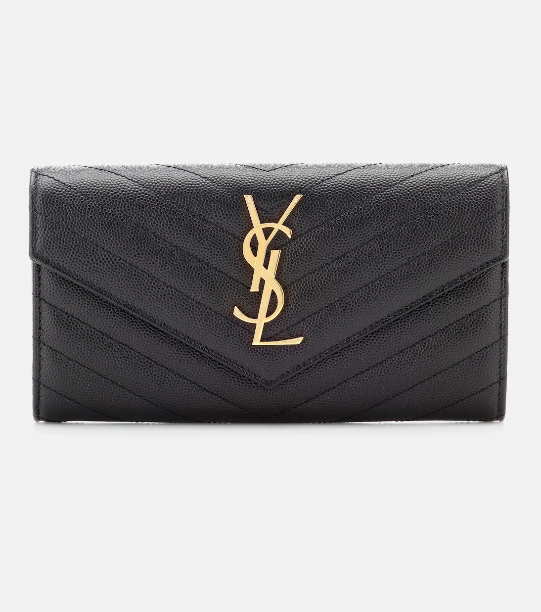 Saint Laurent Monogram Large leather wallet 2025