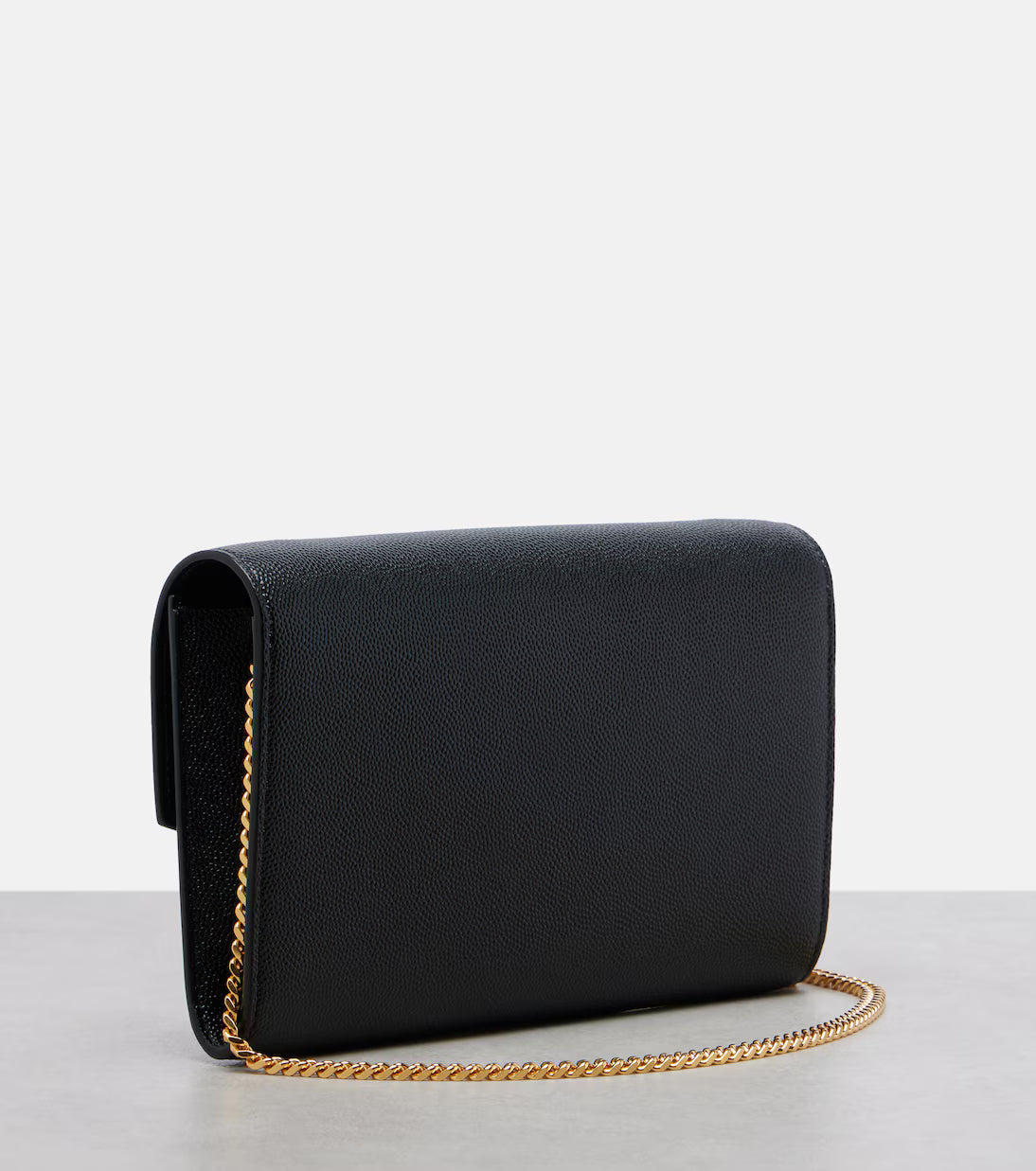 Saint Laurent Uptown leather wallet on chain 2025