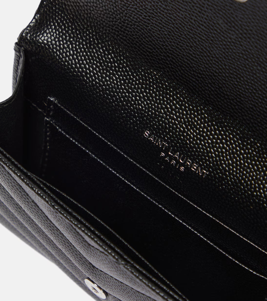 Saint Laurent Monogram Small leather wallet 2025