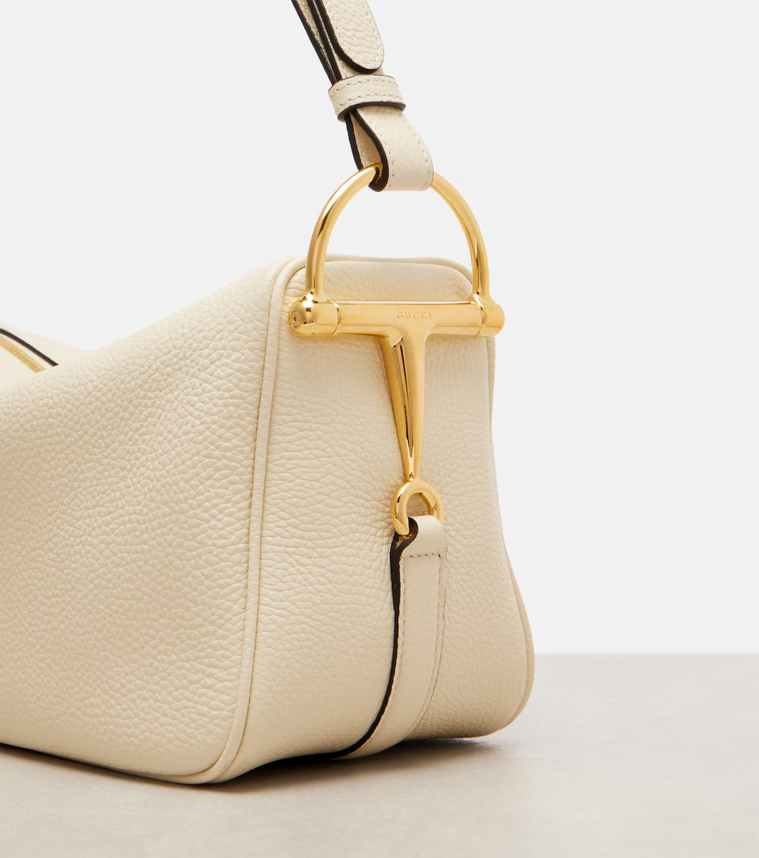 Gucci Half Horsebit Medium leather shoulder bag 2025