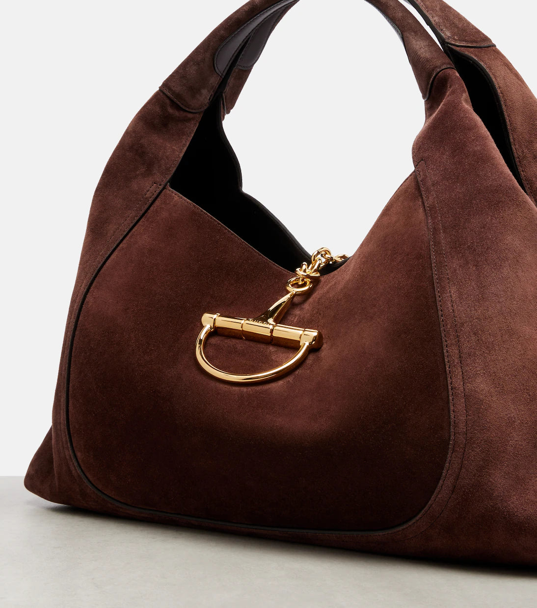 Gucci Gucci Softbit Maxi suede shoulder bag 2025