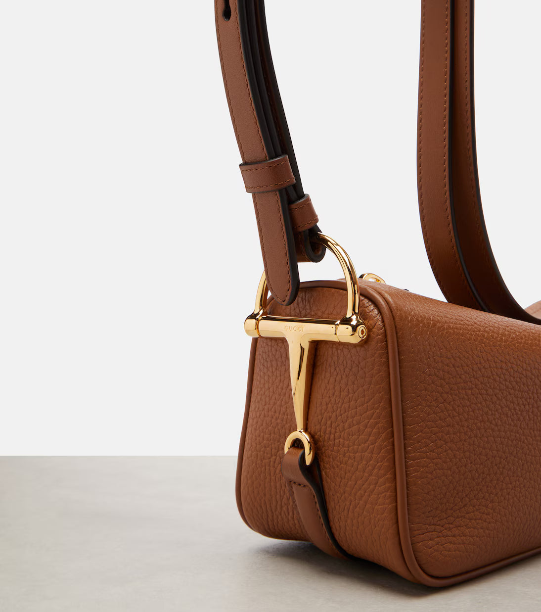 Gucci Half Horsebit Small leather shoulder bag 2025