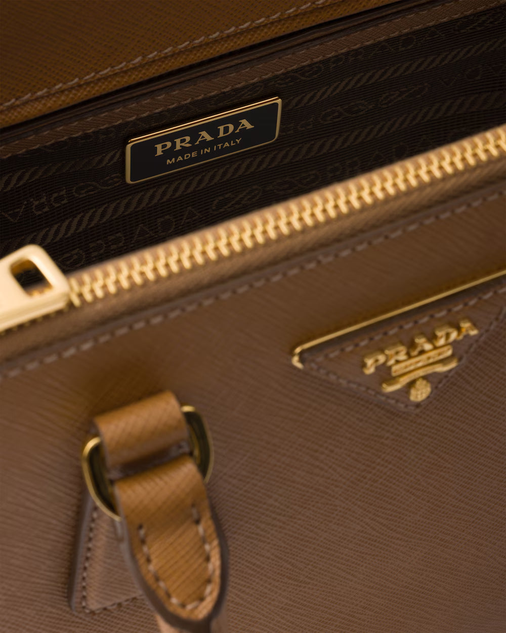 Prada Galleria small Saffiano leather bag 2025