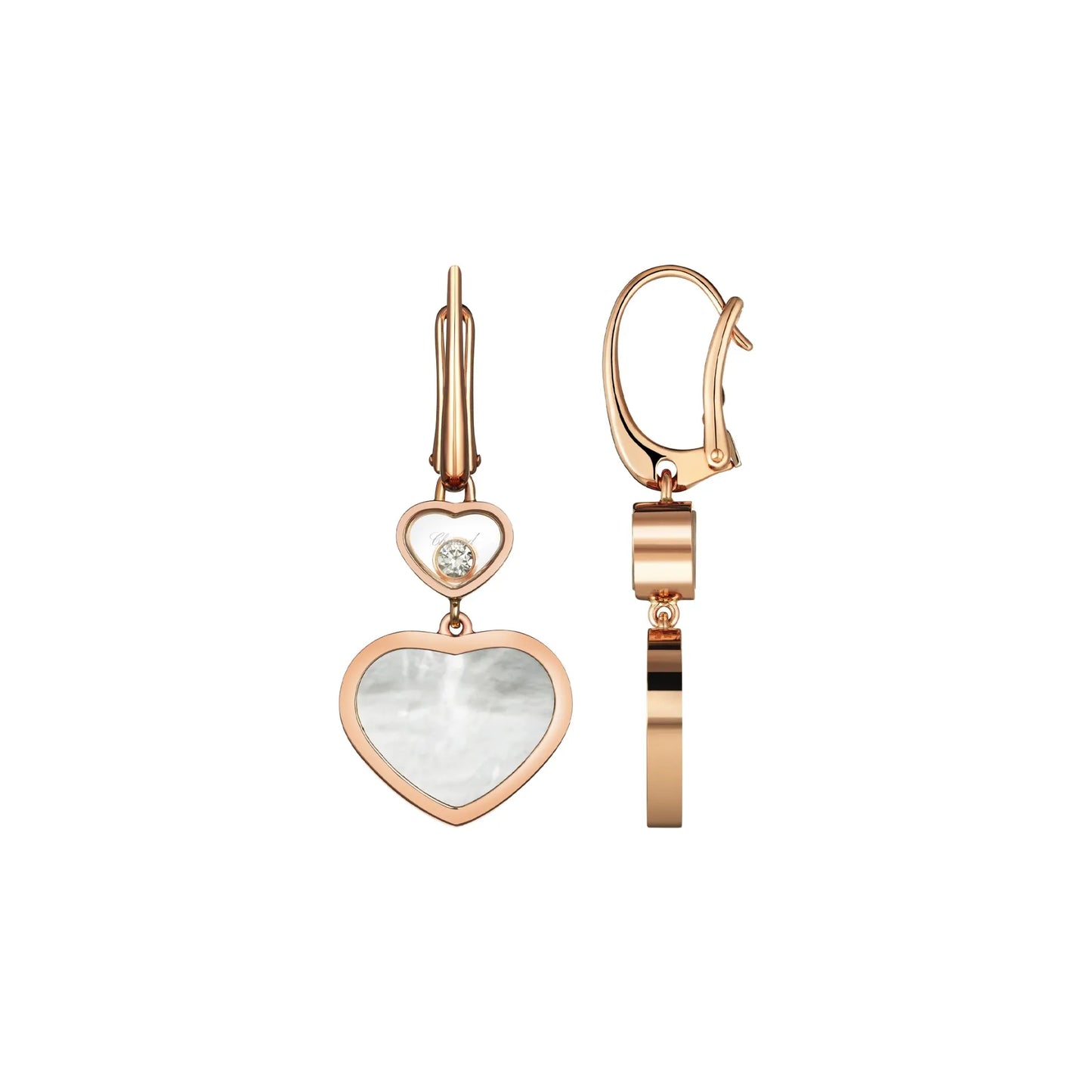CHOPARD Happy Hearts Drop Earrings 2025