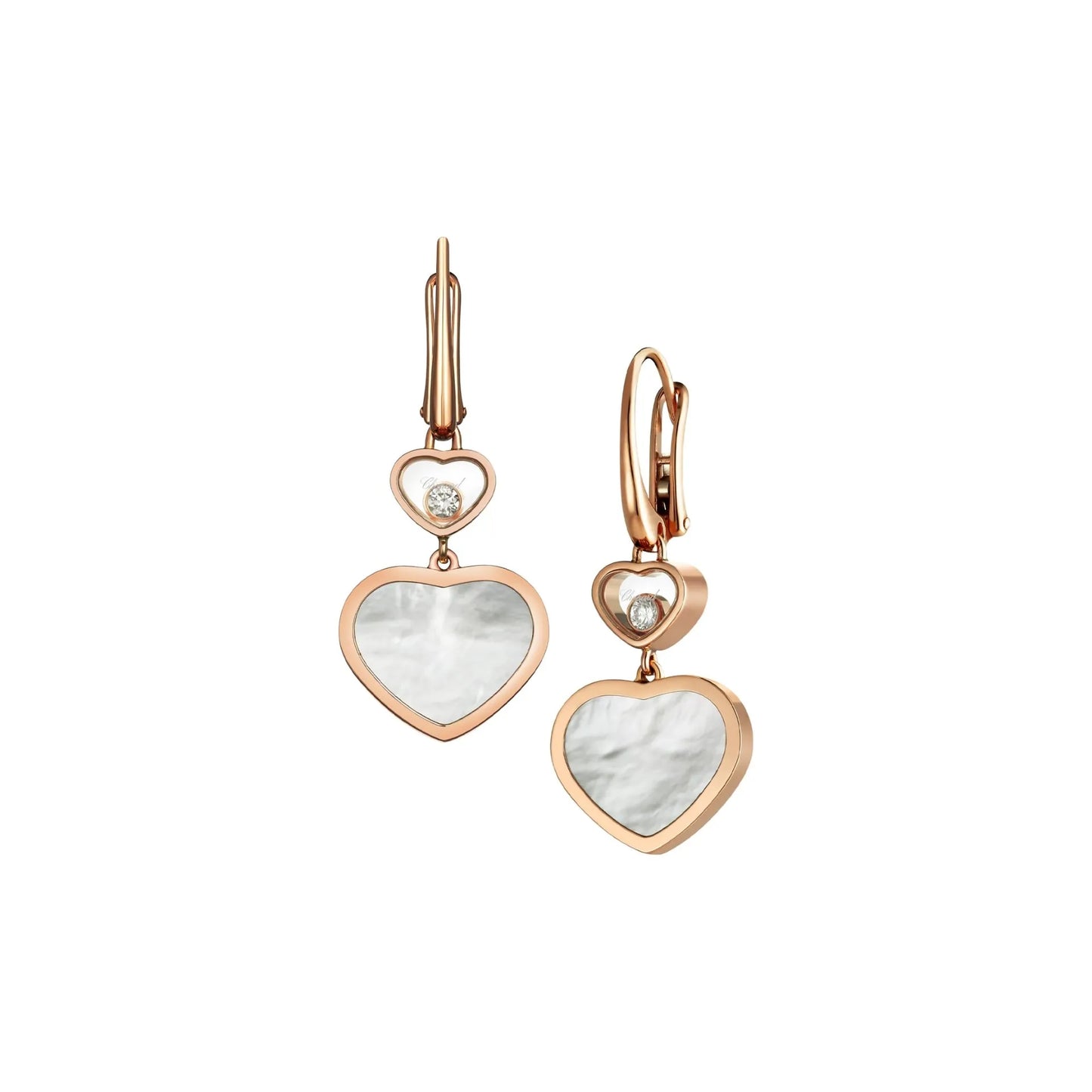 CHOPARD Happy Hearts Drop Earrings 2025
