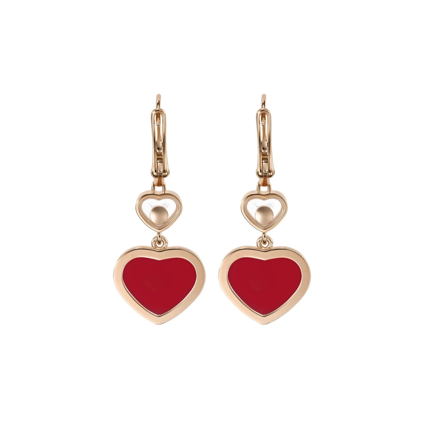 CHOPARD Happy Hearts Drop Earrings 2025