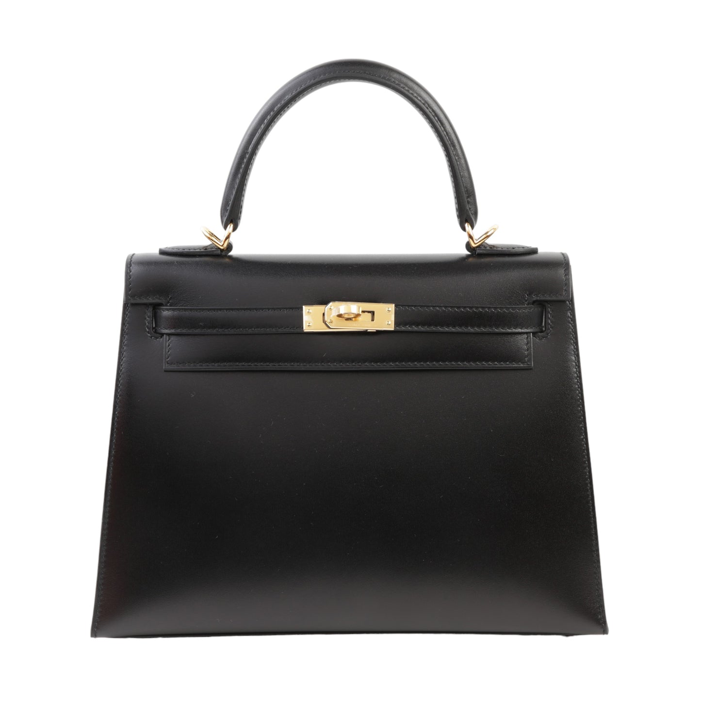 HERMÈS Kelly 25 Sellier Black (89) (2023)