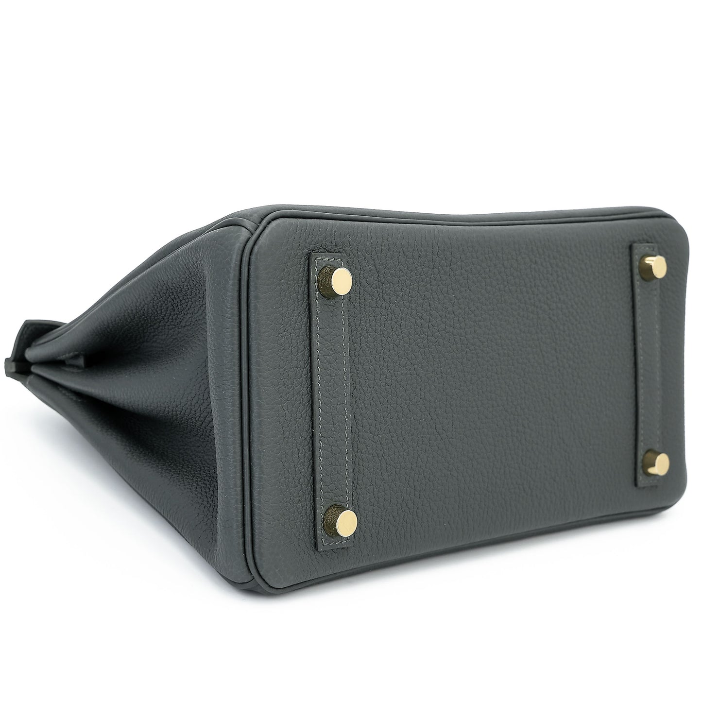 HERMÈS Birkin 25 Vert Mangrove (Q0) Togo Permabrass hardware K (2025)