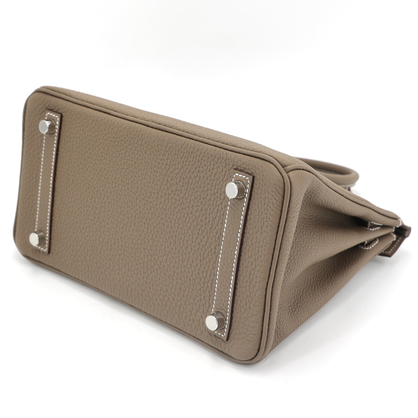 HERMÈS Birkin 25 Etoupe (18) Togo Palladium hardware K (2025)