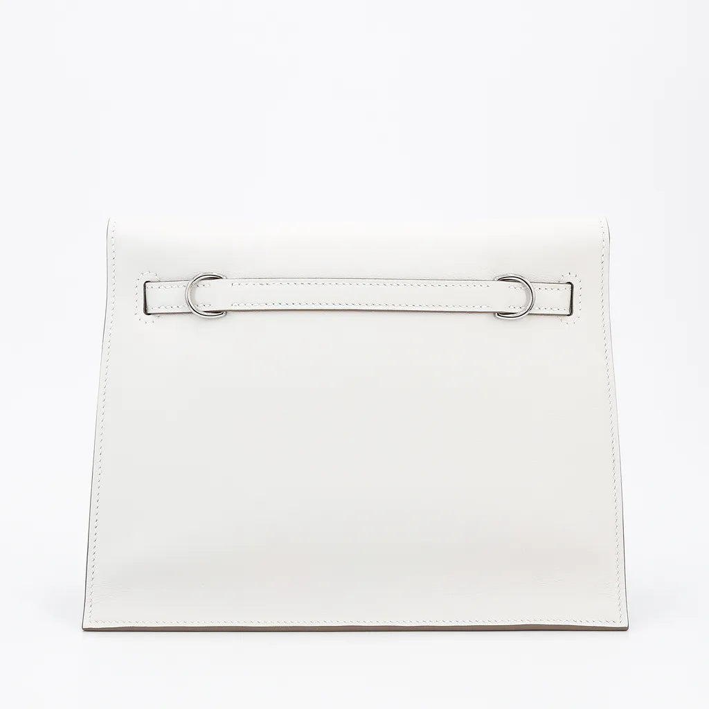 HERMÈS Kelly Danse Gris Pale (M4) Swift Palladium hardware W (2024)