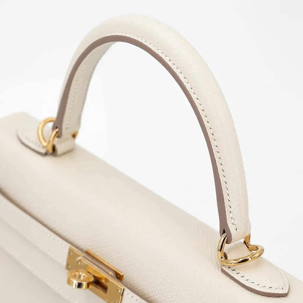 HERMÈS Kelly 25 Epsom Gold hardware (2024)