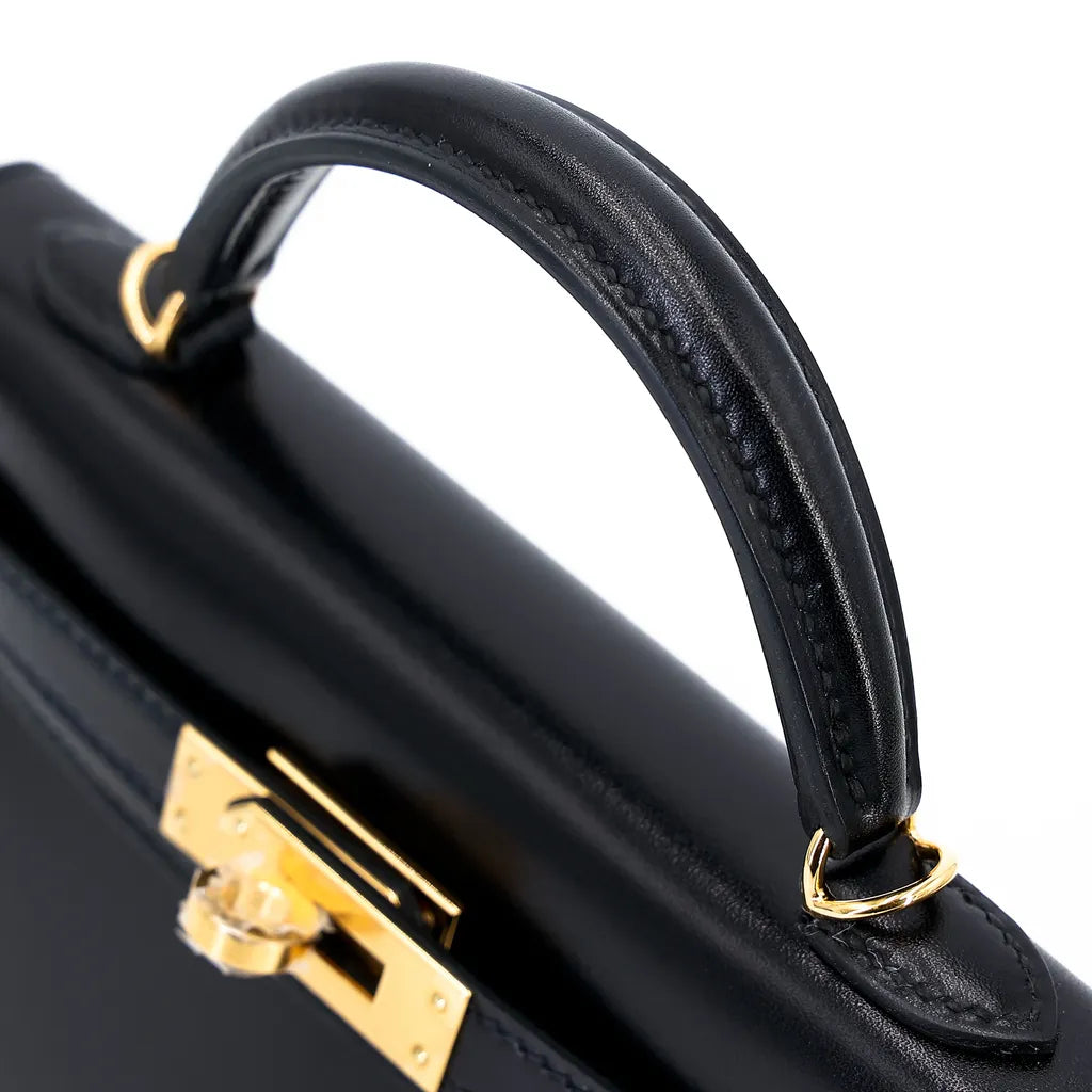 HERMÈS Mini Kelly II Black (89) (2020)