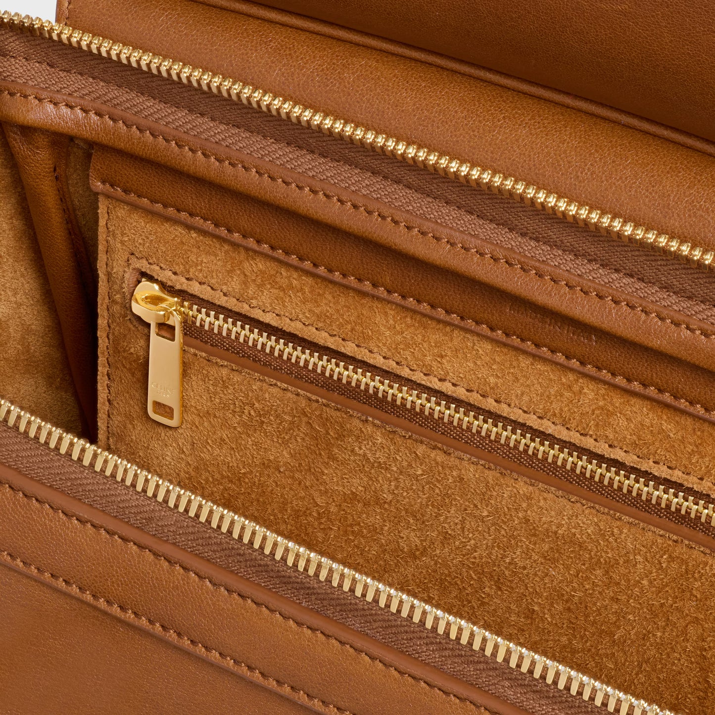 Celine SMALL NEW LUGGAGE IN SUPPLE SHINY LAMBSKIN 2025