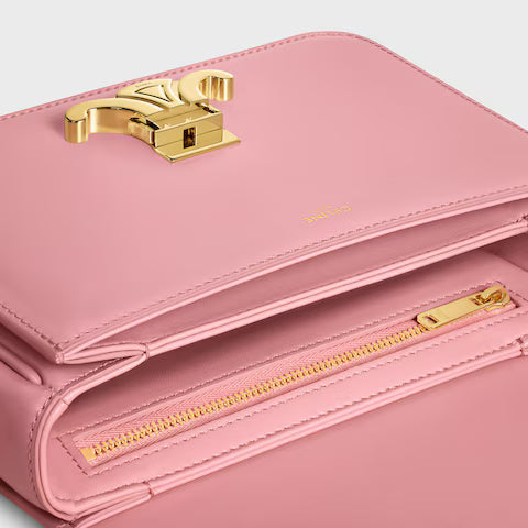 Celine TEEN TRIOMPHE BAG IN shiny calfskin 2025
