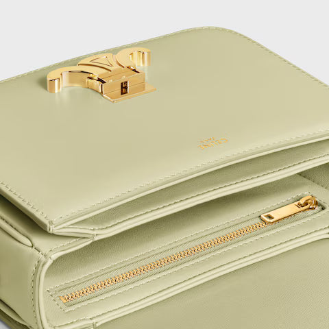 Celine TEEN TRIOMPHE BAG IN shiny calfskin 2025