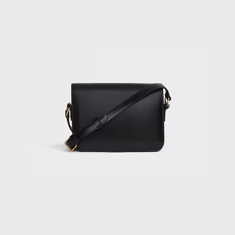 Celine TEEN TRIOMPHE BAG IN shiny calfskin 2025