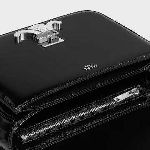 Celine TEEN TRIOMPHE BAG IN shiny calfskin 2025