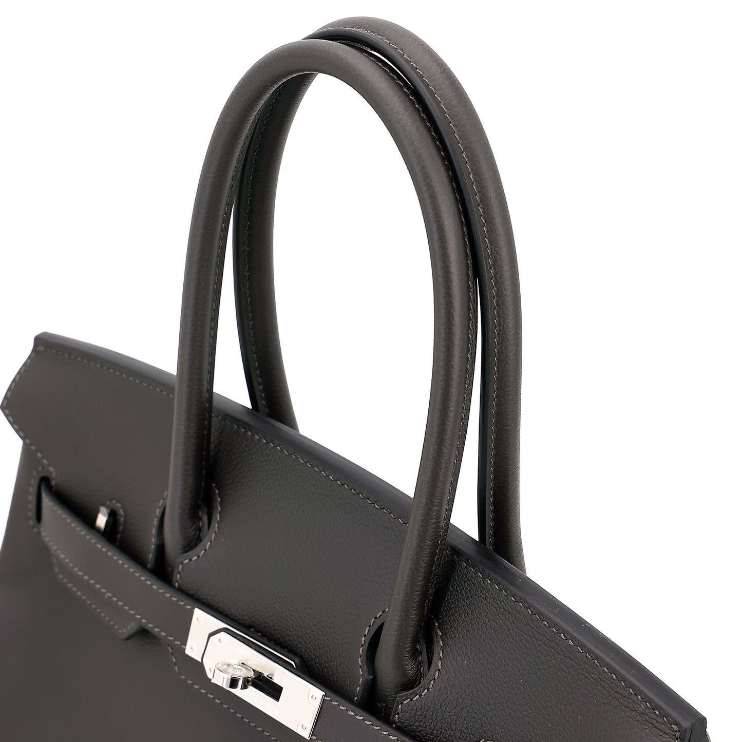 HERMÈS Birkin Shoulder Light 29 Vert Bronze Evercolor Palladium hardware K (2025)