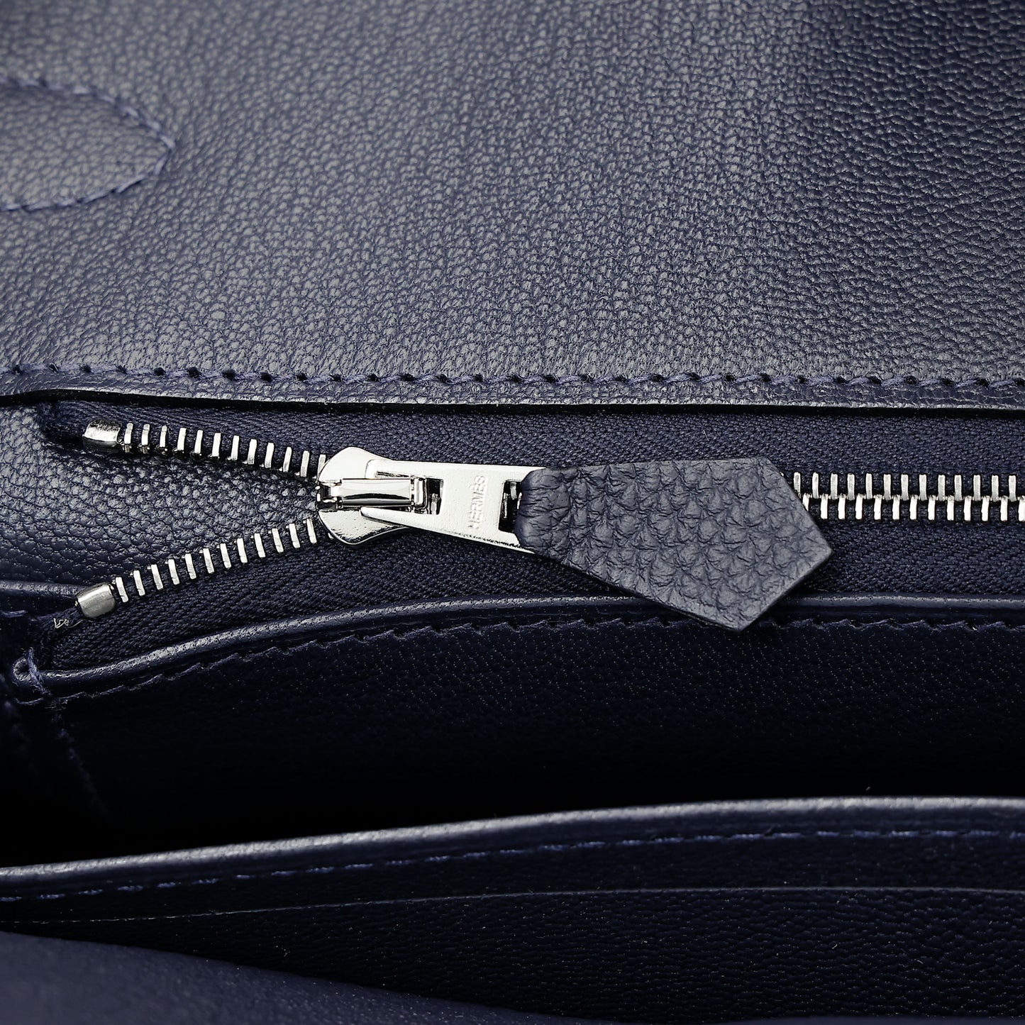 HERMÈS Birkin 35 Bleu Nuit (2Z) Togo Palladium hardware K (2025)