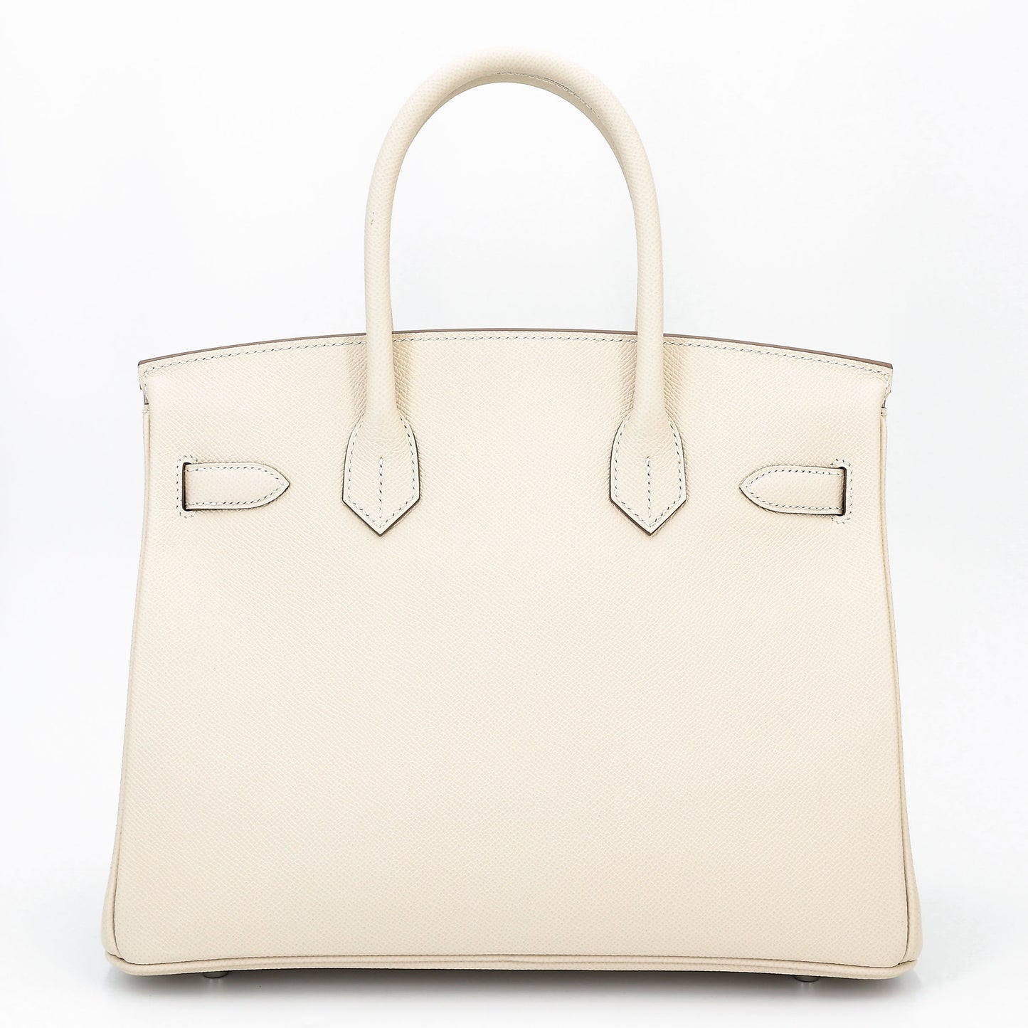 HERMÈS Birkin 30 Craie (10) Epsom Palladium hardware K (2025)