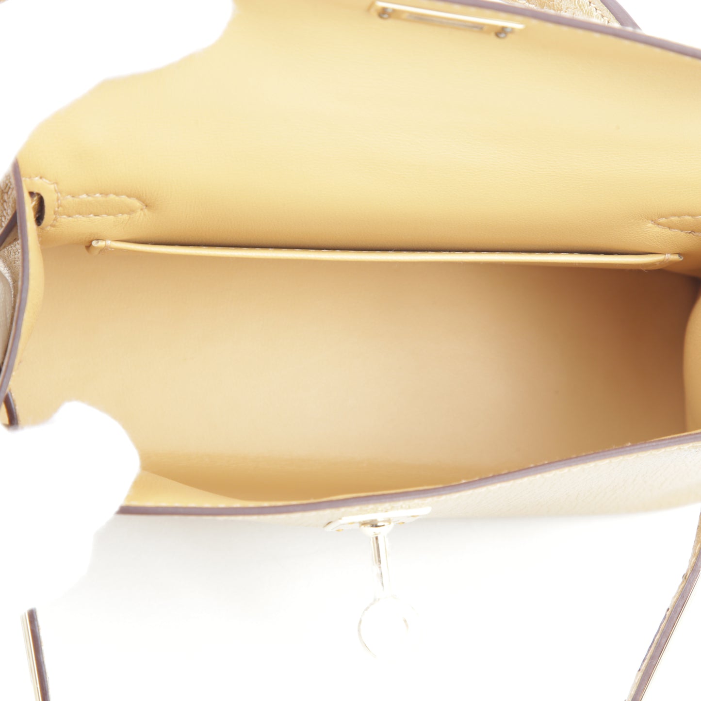 HERMÈS Mini Kelly II Dore (Y9) Chamkila Permabrass hardware W (2024)