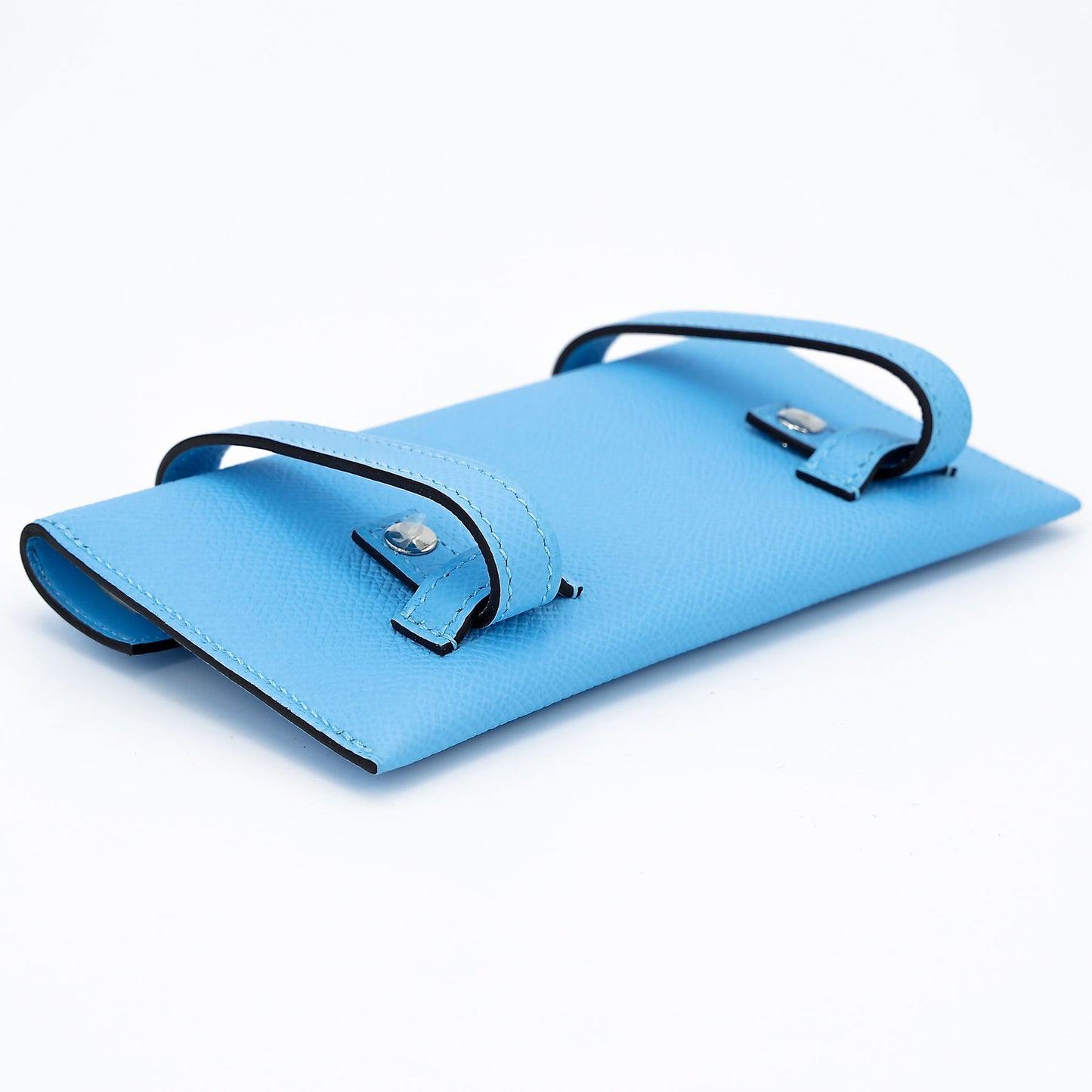 HERMÈS Limited Edition Kelly Doll Picto Chai (0M) Mauve Sylvestre (X9) Celeste (7N) Terre Battue (R1) Epsom Palladium hardware B (2023)