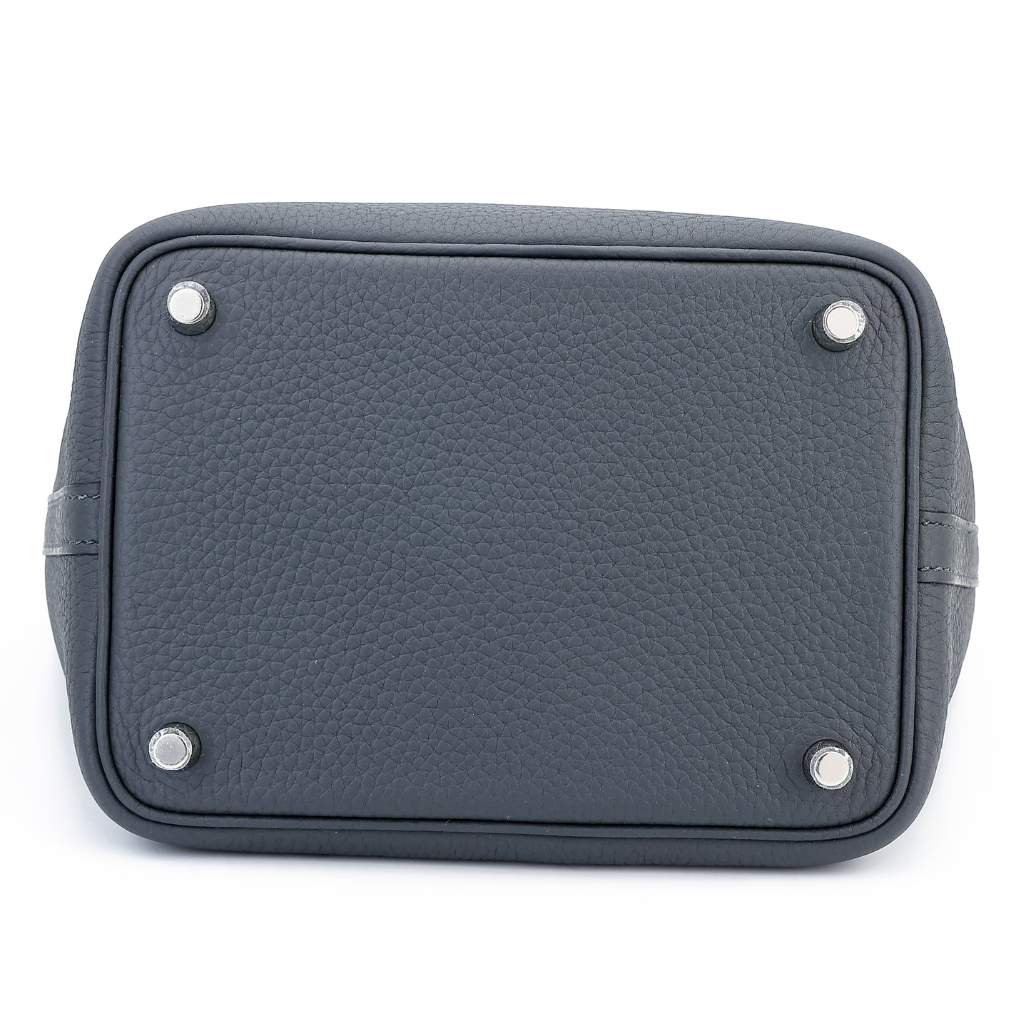 HERMÈS Picotin Lock PM Gris misty (H0) Clemence Palladium hardware W (2024)