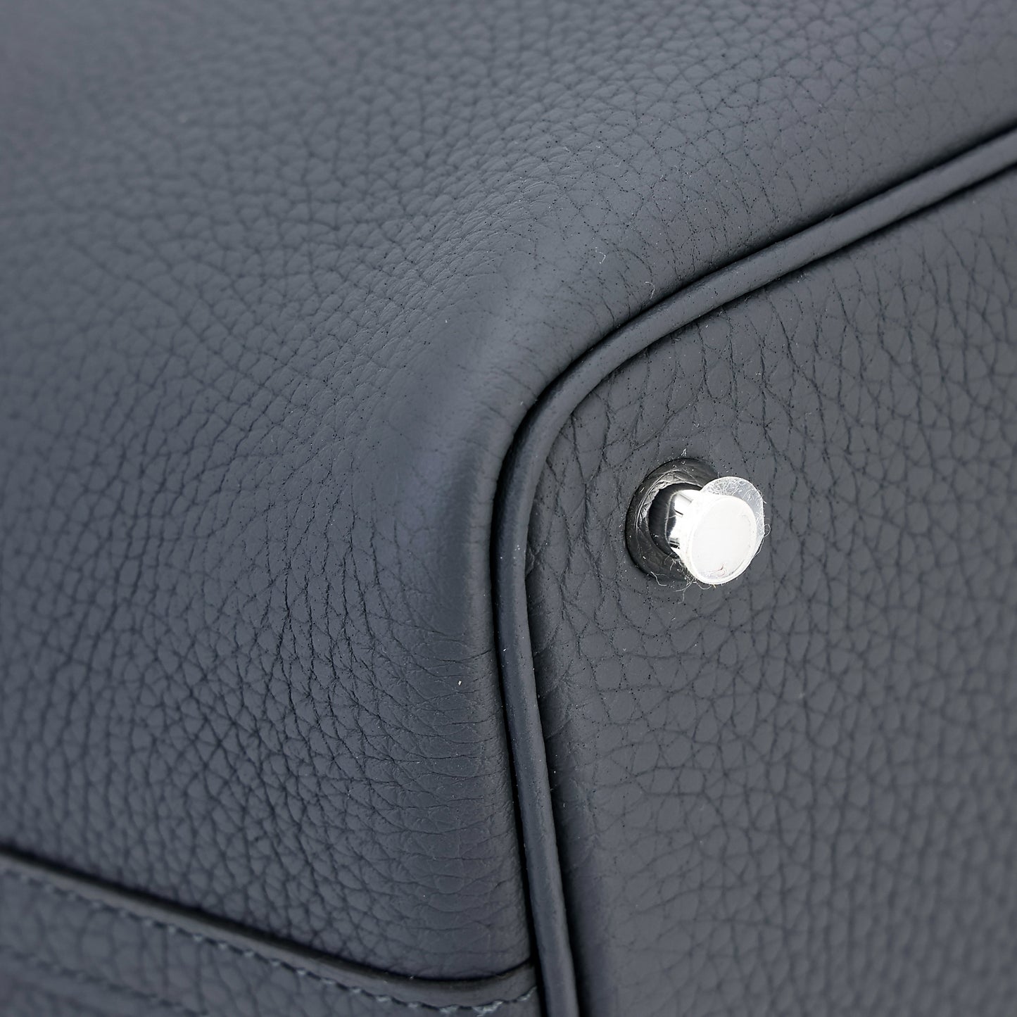 HERMÈS Picotin Lock PM Gris misty (H0) Clemence Palladium hardware W (2024)