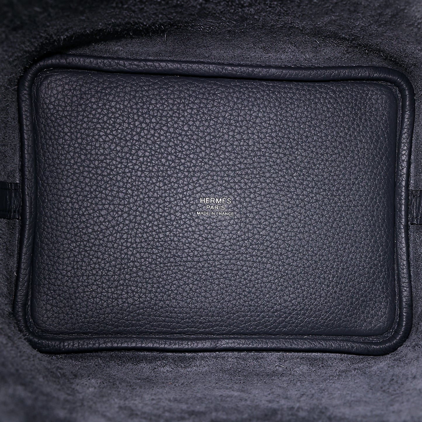 HERMÈS Picotin Lock PM Gris misty (H0) Clemence Palladium hardware W (2024)