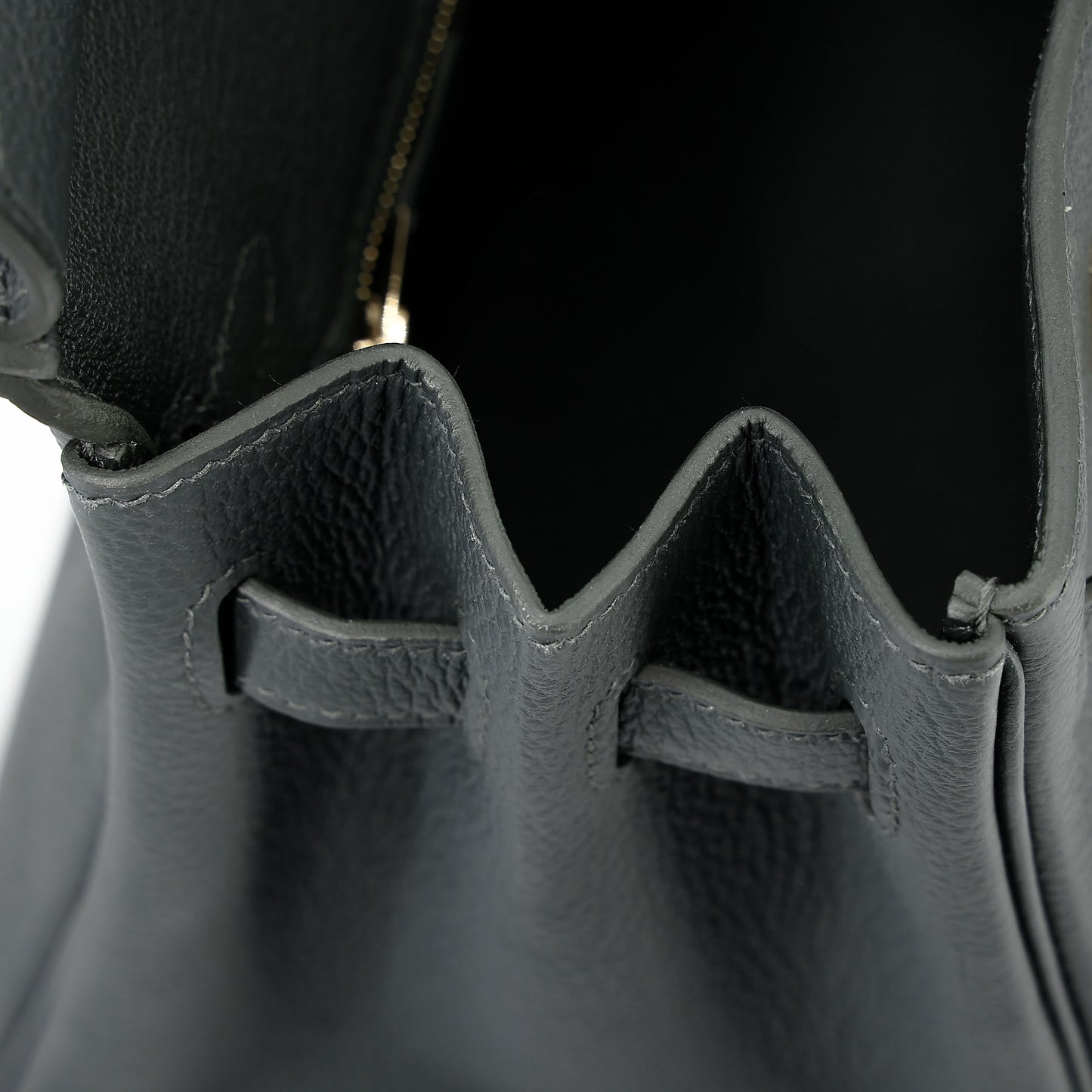 HERMÈS Birkin 25 Vert Mangrove (Q0) Togo Permabrass hardware K (2025)