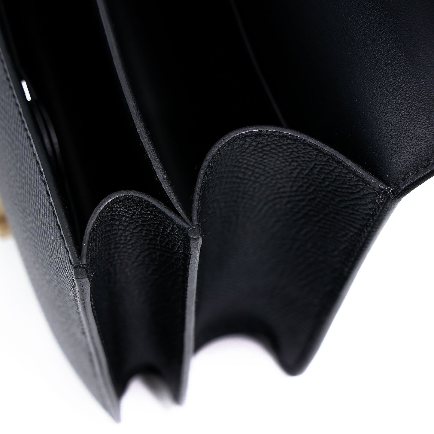 HERMÈS Constance Mini Noir (89) Epsom Brushed Gold hardware K (2025)