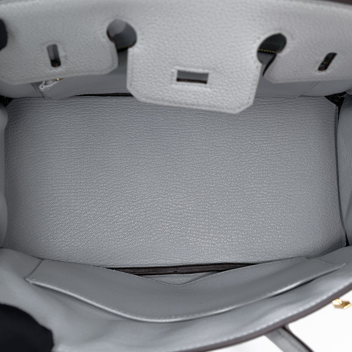 HERMÈS Birkin 25 Bleu Glacier (8U) Togo Gold hardware W (2024)