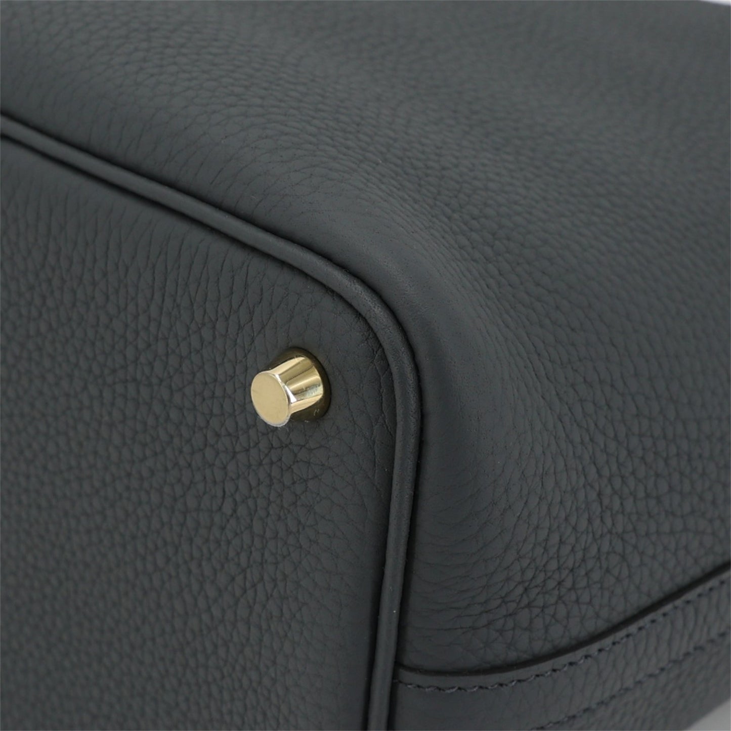 HERMÈS Picotin Lock PM Gris misty (H0) Clemence Permabrass hardware W (2024)