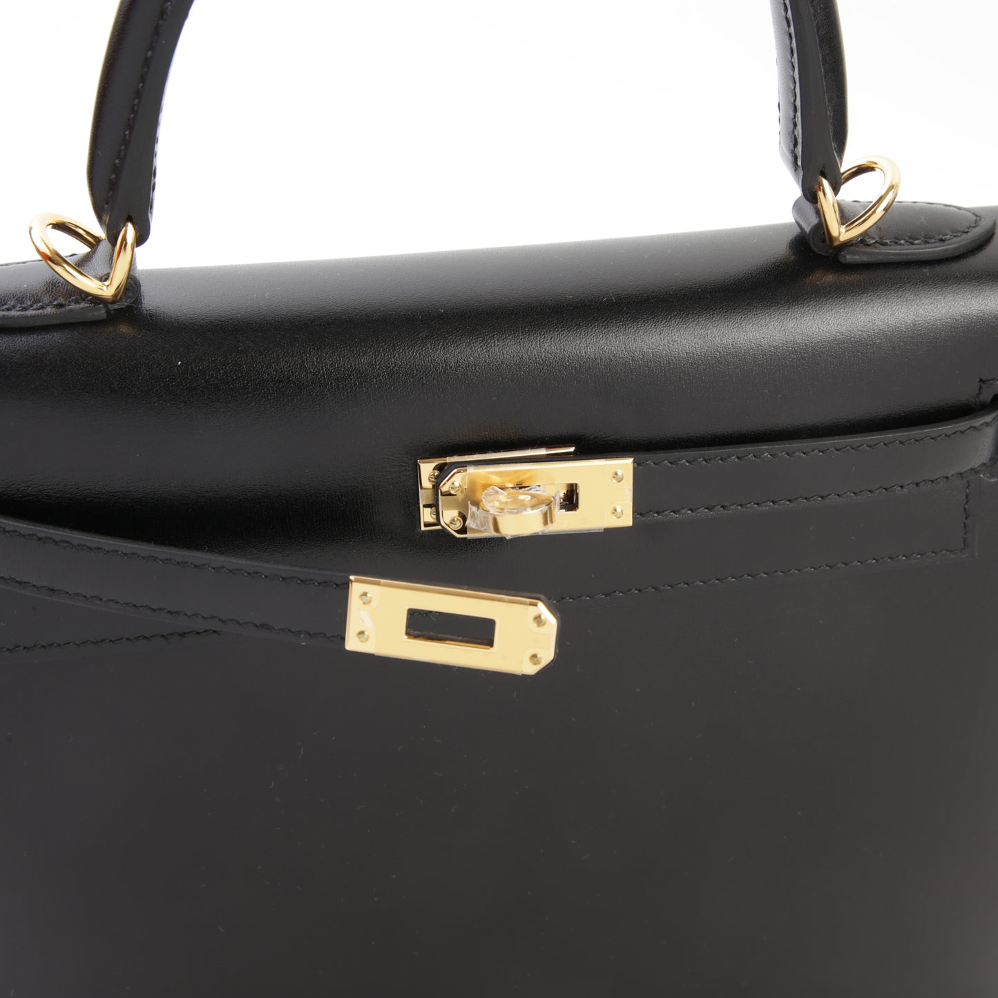 HERMÈS Kelly 25 Sellier Black (89) (2023)