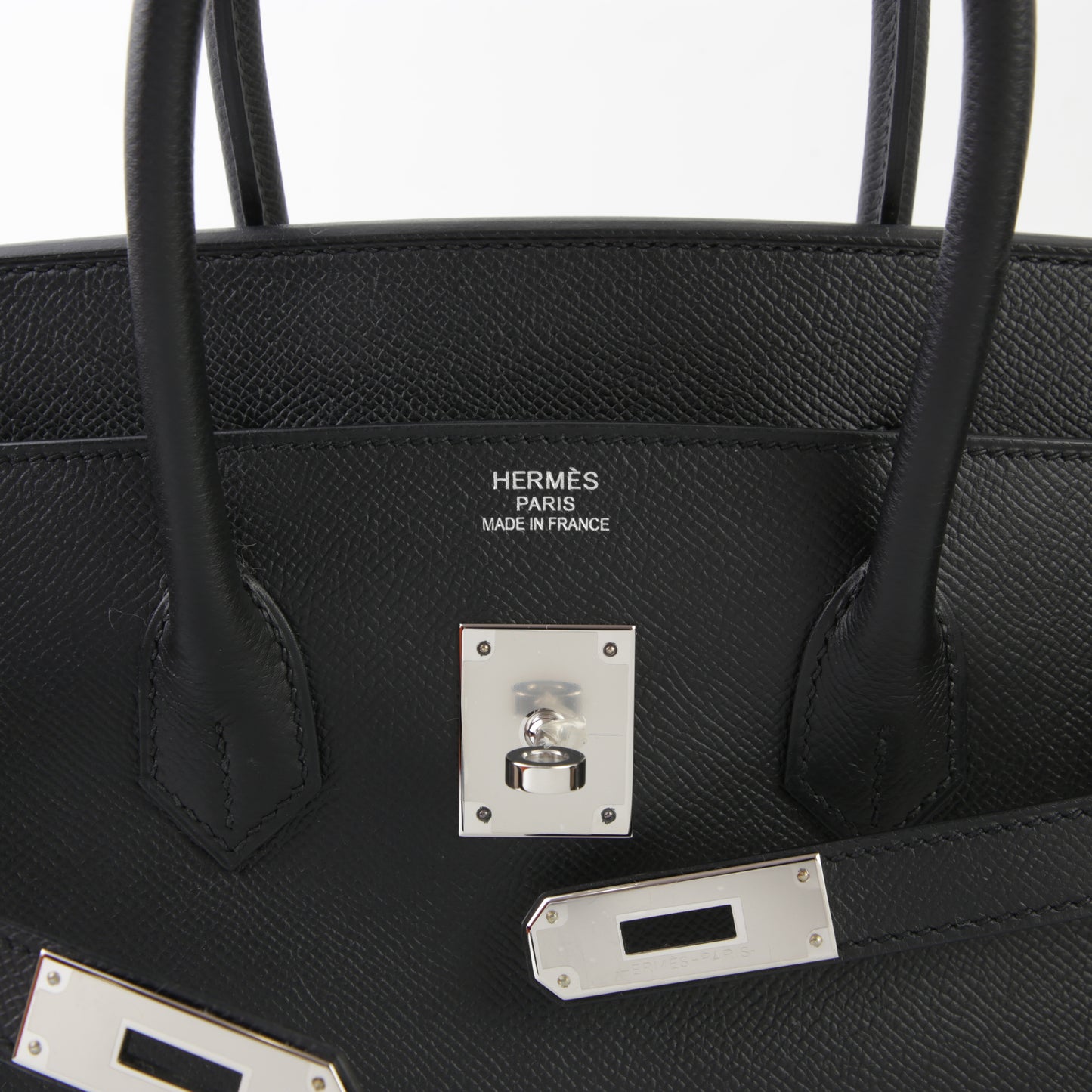 HERMÈS Birkin 35 Black (89) Epsom Palladium hardware D (2019)