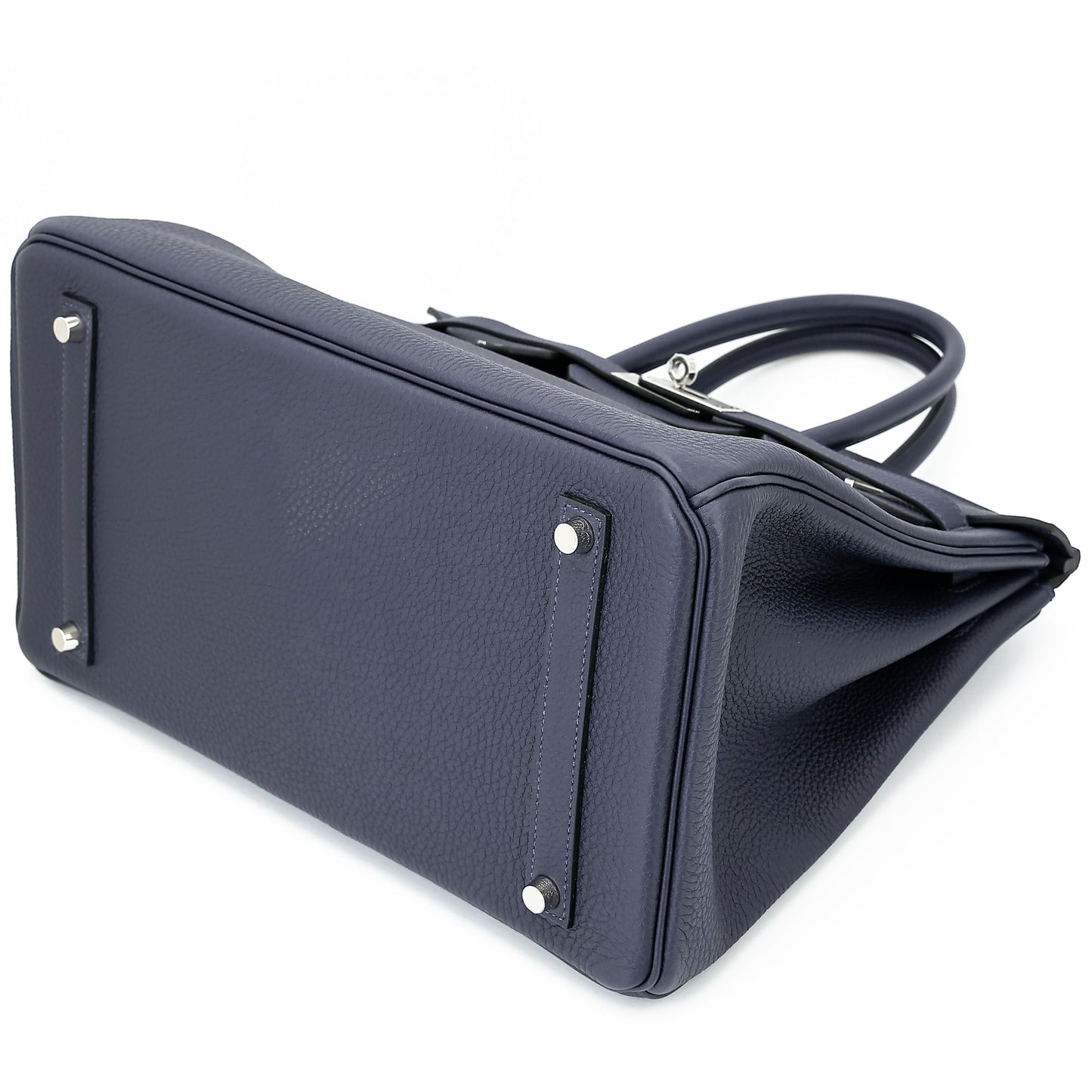 HERMÈS Birkin 35 Bleu Nuit (2Z) Togo Palladium hardware K (2025)