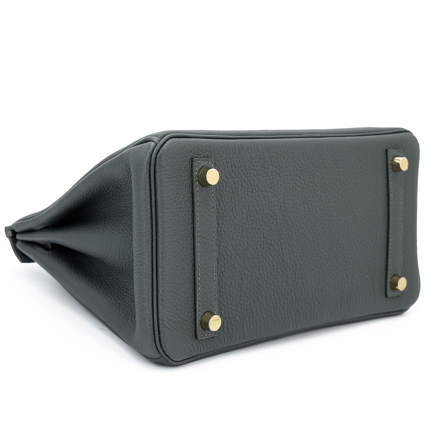 HERMÈS Birkin 25 Vert Mangrove (Q0) Togo Permabrass hardware K (2025)