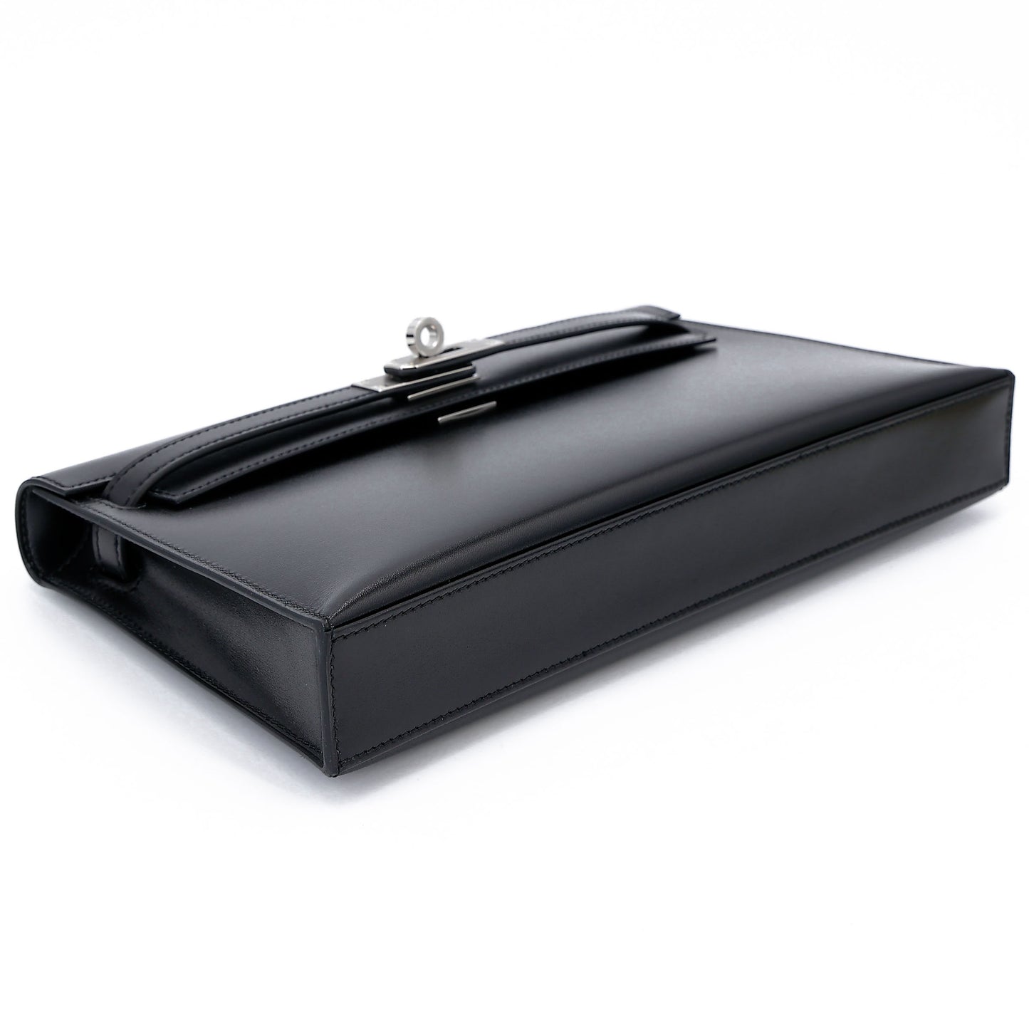 HERMÈS Kelly Elan Noir (89) Box-calf Palladium hardware K (2025)