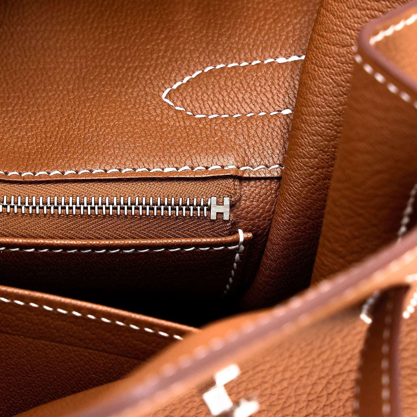 HERMÈS Birkin 30 Gold (37) Togo Palladium hardware K (2025)