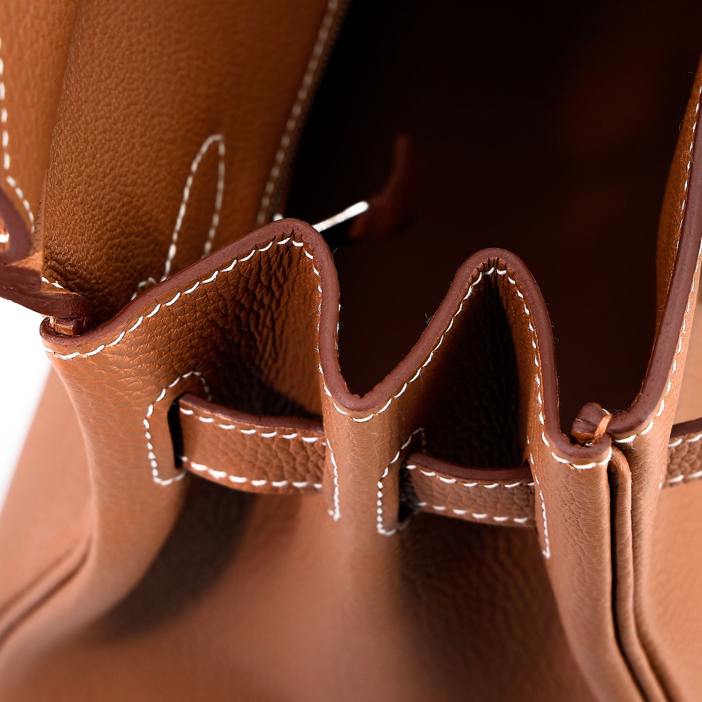 HERMÈS Birkin 30 Gold (37) Togo Palladium hardware K (2025)