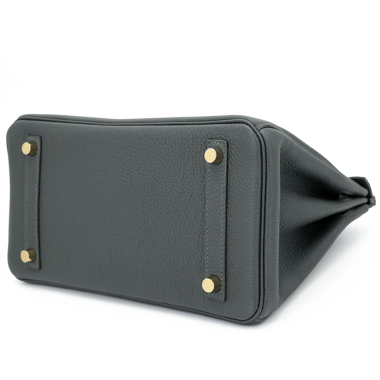 HERMÈS Birkin 25 Vert Mangrove (Q0) Togo Permabrass hardware K (2025)