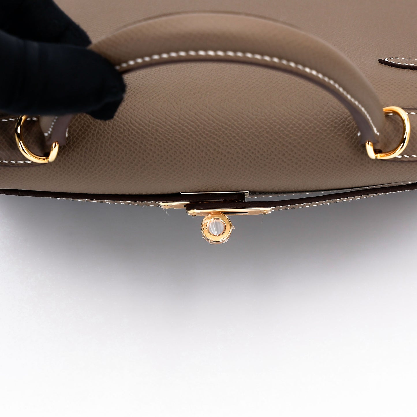 HERMÈS Kelly 25 Sellier Etoupe (18) Epsom Gold hardware K (2025)