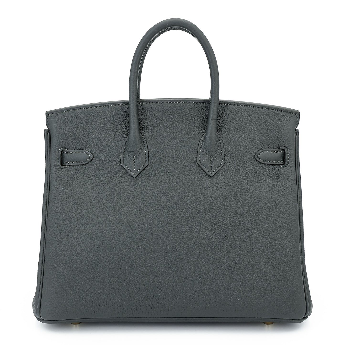 HERMÈS Birkin 25 Vert Mangrove (Q0) Togo Permabrass hardware K (2025)