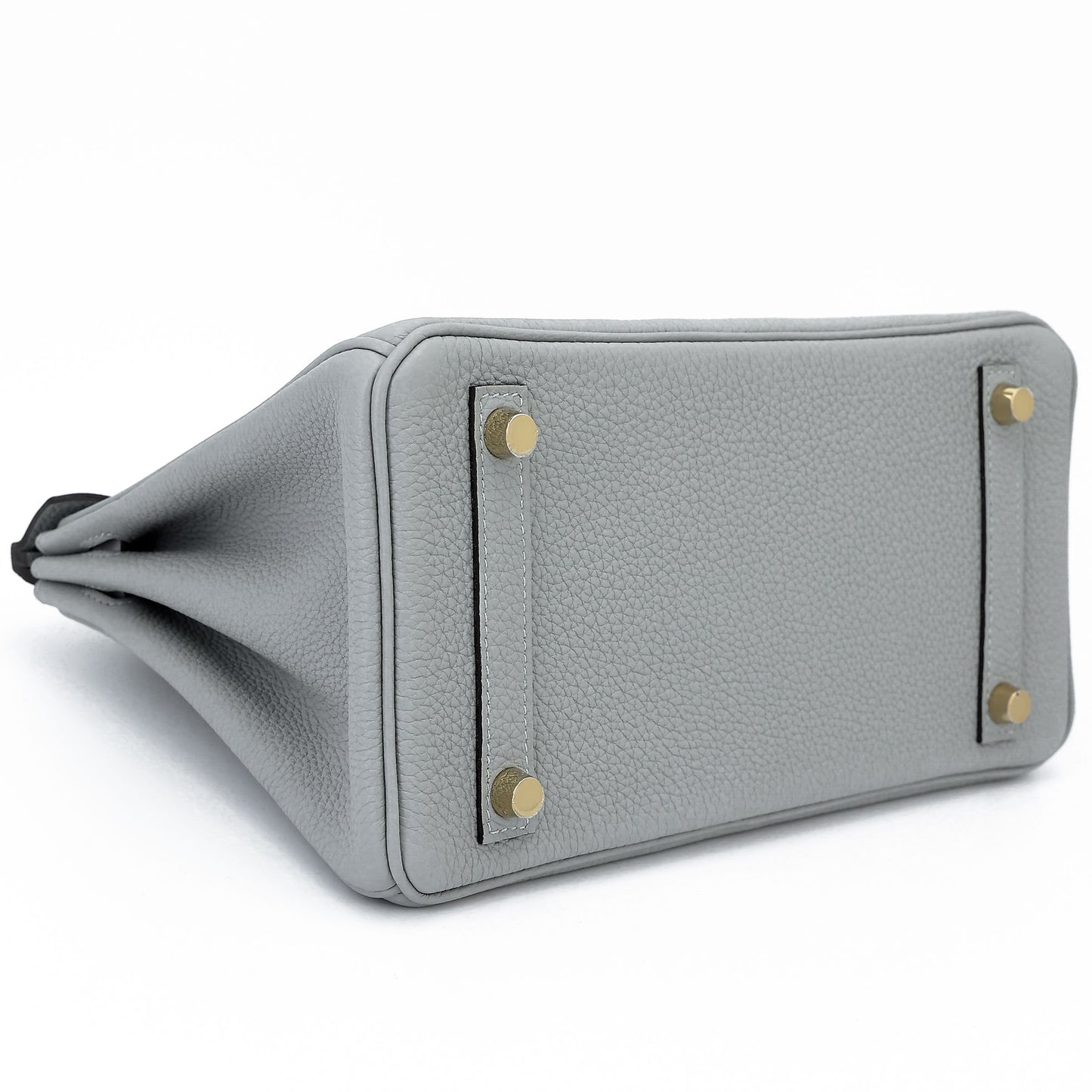 HERMÈS Birkin 25 Bleu Glacier (8U) Togo Gold hardware W (2024)