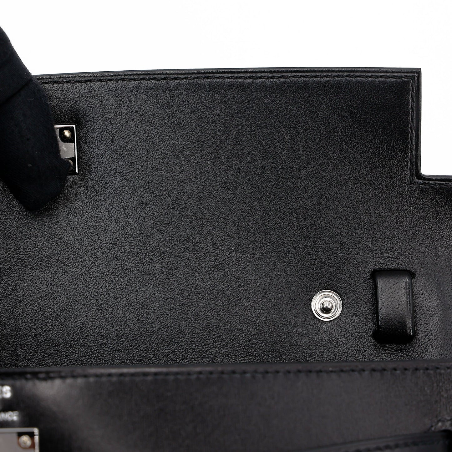 HERMÈS Kelly Elan Noir (89) Box-calf Palladium hardware K (2025)