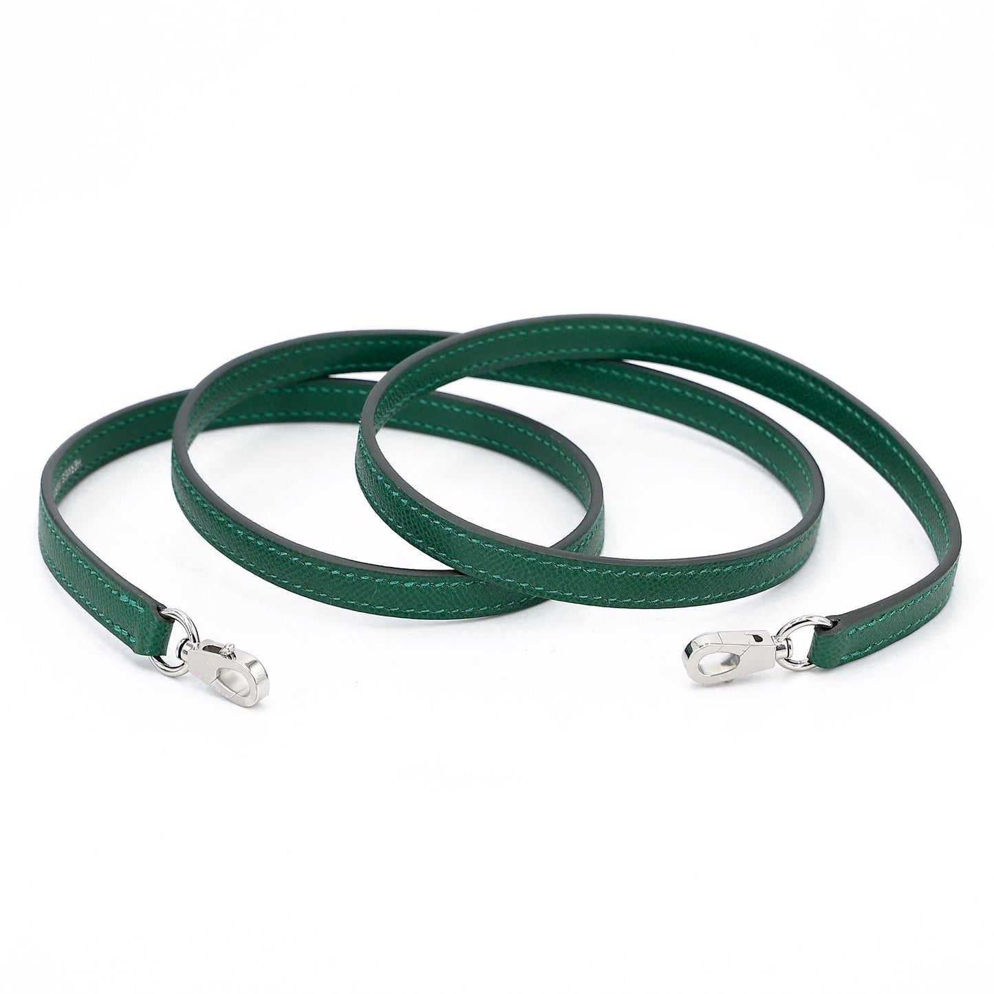 HERMÈS Mini Kelly II Vert Moyen (65) Madame Palladium hardware W (2024)