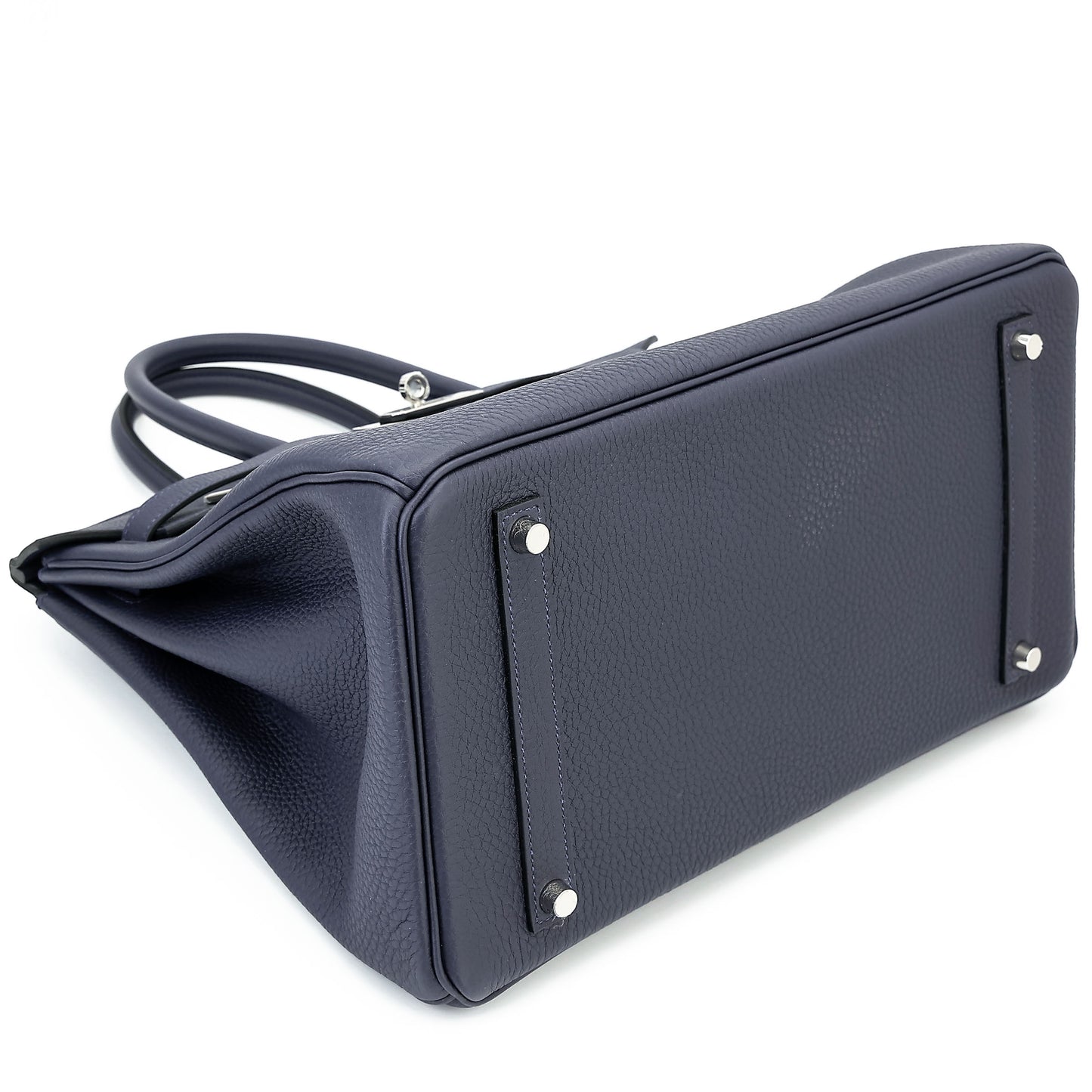 HERMÈS Birkin 35 Bleu Nuit (2Z) Togo Palladium hardware K (2025)
