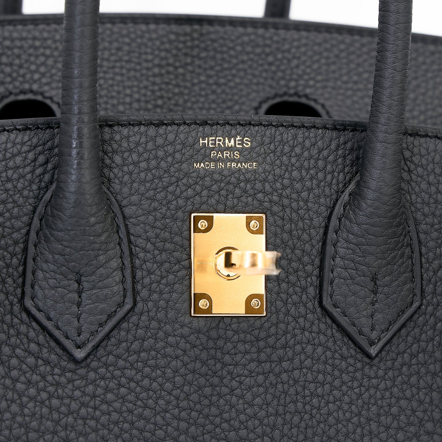 HERMÈS Birkin 25 Plomb (8P) Togo Gold hardware K (2025)