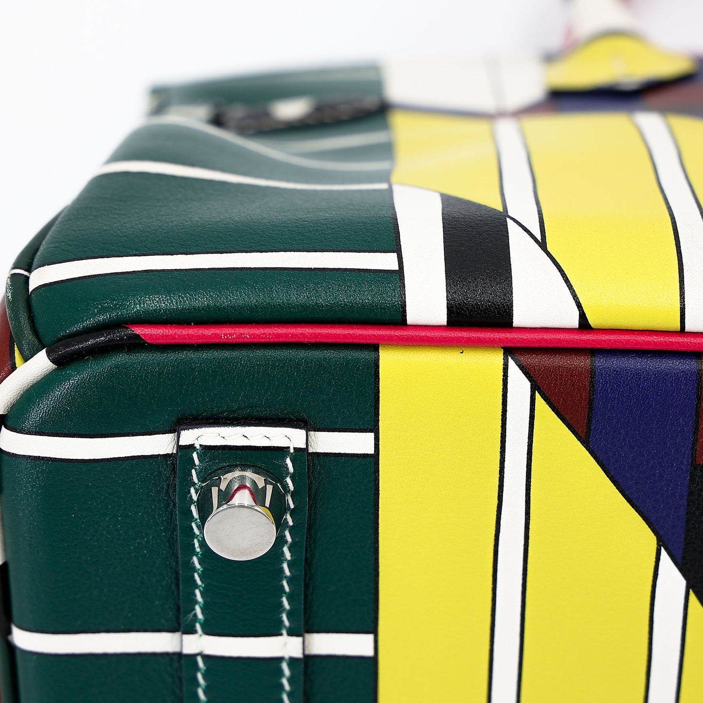 HERMÈS Limited Edition Birkin 25 One Two Three and Away We Go Multi-color Swift Palladium hardware D (2019)