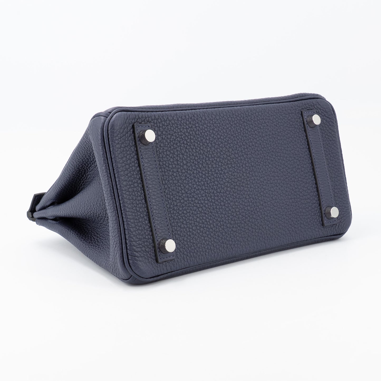 HERMÈS Birkin 25 Bleu Nuit Togo Palladium hardware K (2025)